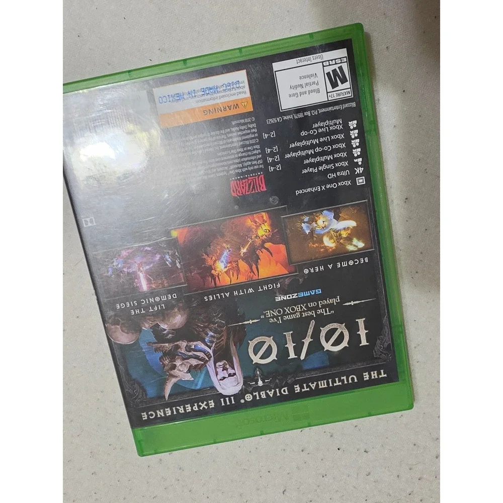Diablo III Eternal Collection Xbox One Blizzard Entertainment RPG 4K Ultra HD